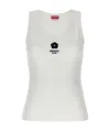 Kenzo Tank Top "boke Flower 2.0" In Black