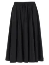 Kenzo Boke 2.0 Midi Skirt In Black