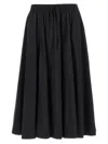 Kenzo Boke 2.0 Midi Skirt In Black