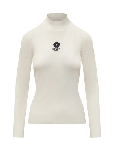 Kenzo Boke 2.0 Neck Top In White