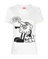 Kenzo Boke Boy Travels T-shirt In White