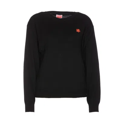 Kenzo Boke Crest Jumper In Black