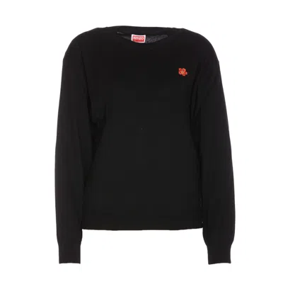 Kenzo Boke Crest Sweater In Black