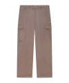 Kenzo Comfortable Trousers Featuring Multiple Pockets In Brown