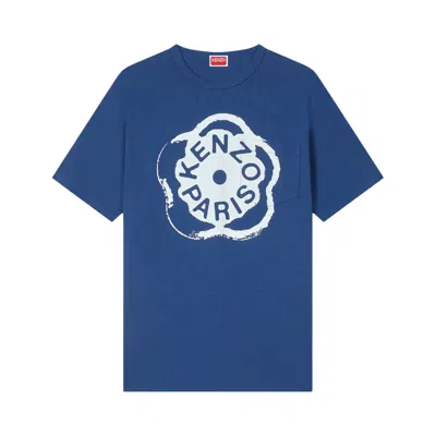 Pre-owned Kenzo Boke Flower 2.0 Classic T-shirt 'blue' | Men's Size L