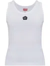 Kenzo Boke Flower 2.0 Tank Top In White