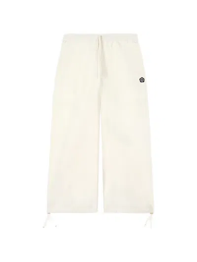Kenzo Boke Flower 2.0 Drawstring Track Pants In White
