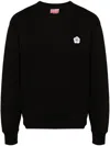 Kenzo Boke 2.0 Cotton Sweatshirt In Black