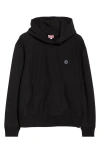Kenzo Cotton 'boke Flower 2.0' Embroidered Hoodie In Black