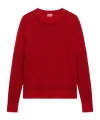 Kenzo 'boke Flower 2.0' Embroidered Jumper In Cotton Wool In Red