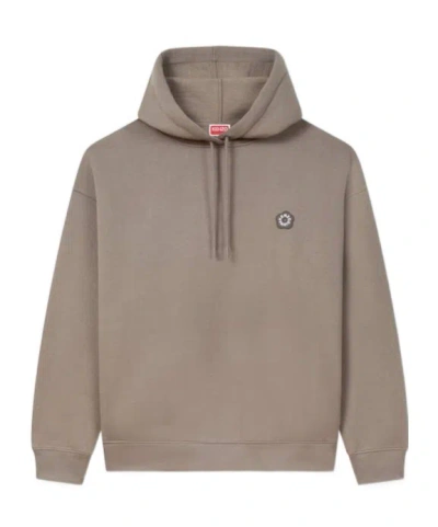 Kenzo 'boke Flower 2.0' Embroidered Oversized Hoodie In Cotton
