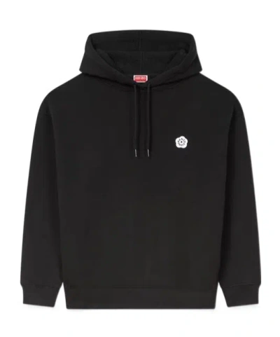 Kenzo 'boke Flower 2.0' Embroidered Oversized Hoodie In Cotton