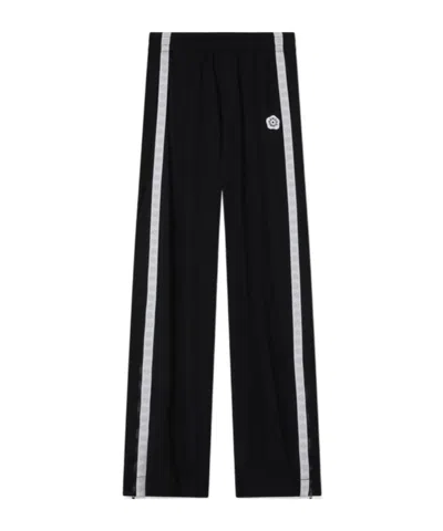 Kenzo 'boke Flower 2.0' Embroidered Trackpants In Black