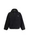 Kenzo Boke Flower 2.0 Zip-up Fleece Hoodie In Black
