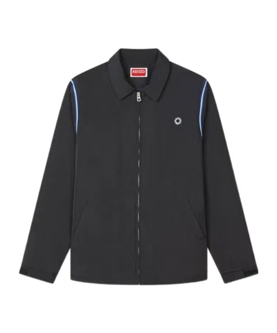 Kenzo 'boke Flower 2.0' Heavy Coach Jacket In Black