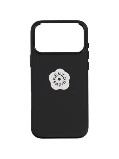 Kenzo Custodia Per Iphone 17 Pro Max Boke Flower 2.0 In Black