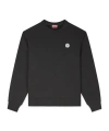 Kenzo 'boke Flower 2.0' Embroidered Classic Sweatshirt In Black