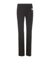 Shop Kenzo 'boke Flower 2.0' Embroidered Flared Pants In Black