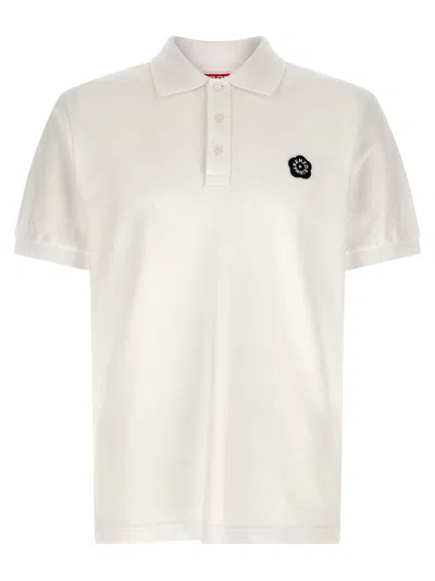 Kenzo 'boke Flower 2.0' Polo Shirt In Neutral