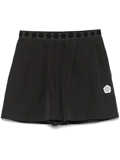 Kenzo Shorts Boke Flower 2.0 In Black