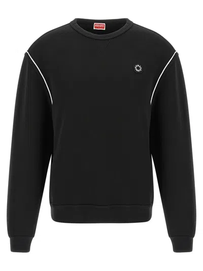 Kenzo Boke Flower 2.0 Embroidered Classic Sweatshirt In Black