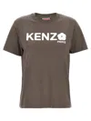 Kenzo Boke Flower 2.0 T-shirt Brown In Green