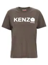 Kenzo Boke Flower 2.0 T-shirt Brown In Green