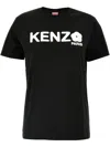 Kenzo Women Gots Boke Flower 2.0 T-shirt In Black