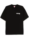 Kenzo Boke Flower 2.0 Classic Cotton Logo Graphic T-shirt In Black