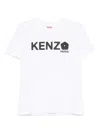 Kenzo Loose T-shirt Organic Cotton Crew Neck In White