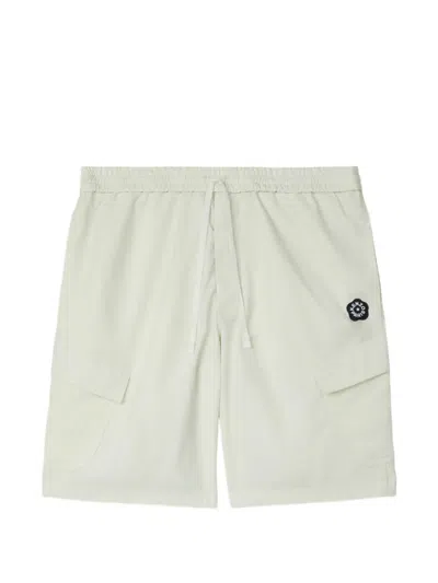 Kenzo Boke Flower 2.0 Technical Shorts In White