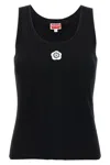 Kenzo Tank Top Boke Flower 2.0 In Black