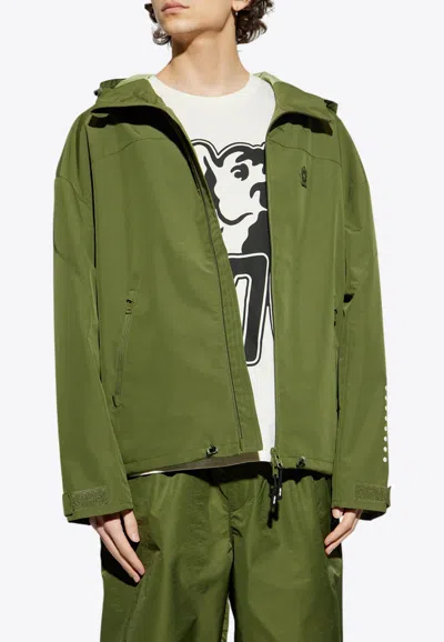 Kenzo Boke Flower 2.0 Windbreaker Jacket In Green