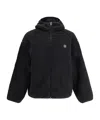 Kenzo Boke Flower 2.0 Zip-up Fleece Hoodie In Black