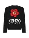Kenzo Boke Flower Sweater In Black
