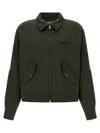 Kenzo "boke Flower" Padded Jacket In Green