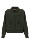 Kenzo "boke Flower" Padded Jacket In Green