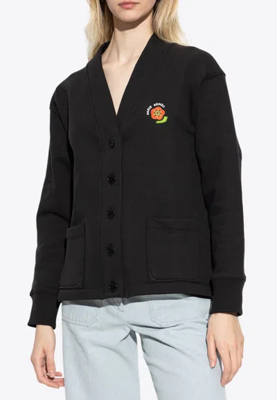 Kenzo Boke Flower Buttoned Cardigan