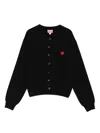Kenzo Wool Cardigan In Black