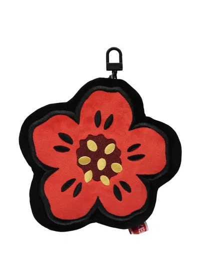 Kenzo Boke Flower Card Holder In Black