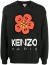 KENZO KENZO BOKE FLOWER COTTON SWEATER
