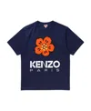 Kenzo Boke Flower T-shirt In Blue