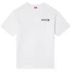 Kenzo Boke Flower Cotton T-shirt In White