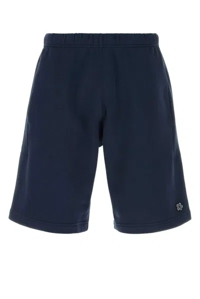 Kenzo Boke Flower Crest Classic Shorts In Animal Print