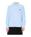 Kenzo Collared Shirt With Long Sleeves And Buttoned Cuffs