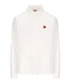 Kenzo Shirt With Boke Flower Embroidery In White
