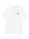 Kenzo Boke Flower 2.0 T-shirt With Embroidery In White