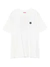 Kenzo Boke Flower 2.0 T-shirt With Embroidery In White