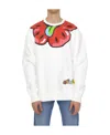 Kenzo Boke Flower Graphic-print Sweatshirt In White
