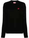Kenzo Boke Flower Pullover In Schwarz